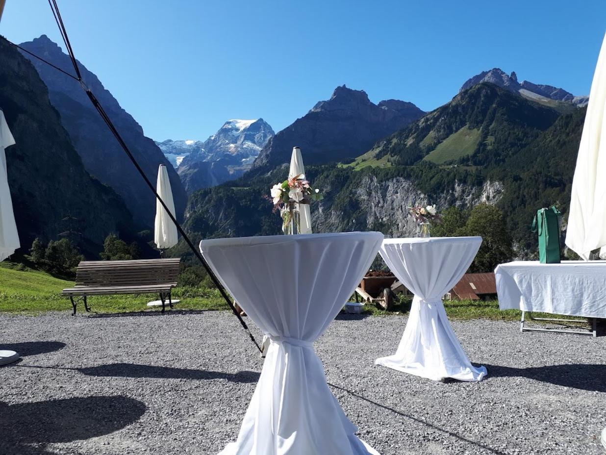 Berggasthaus Obbort Hotel Linthal Exterior photo